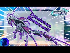 DYAELATURA Showcase!!🦖🦋 | Creatures of Sonaria | BETA ANIMATIONS 🚨 | #creaturesofsonaria