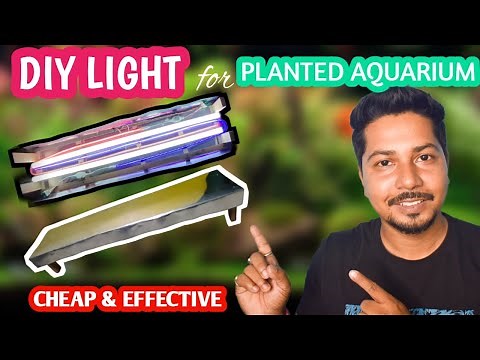 DIY Aquarium Light | How to Make a LED Light for Planted Aquarium at Home