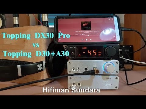 Topping DX3 PRO (AK4493) vs D30+A30 (CS4398 /mod)