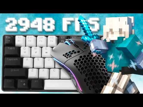 Smooth Keyboard & Mouse ASMR Sounds | Hypixel Bedwars