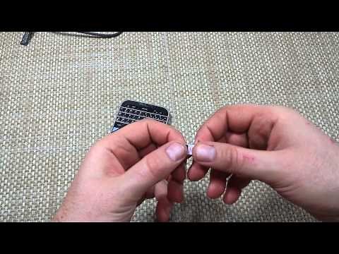 Blackberry Classic How to remove replace insert Nano Sim Card