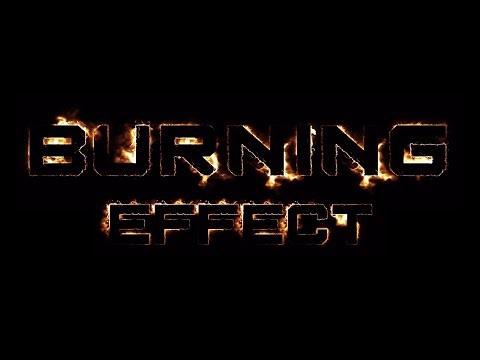 Filmora Burning Text Animation || Burning Text Animation in Filmora X #madewithfilmora
