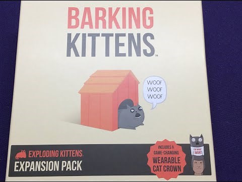 Exploding Kittens: Barking Kittens expansion