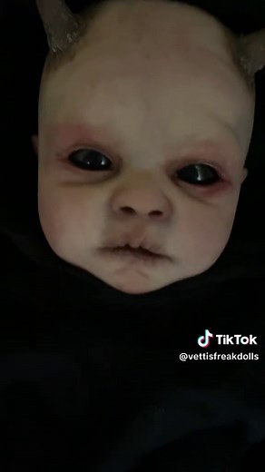Cutest Newborn Demon Baby: A Unique Horror Art Experience