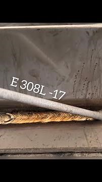 stick welding stainless steel (Inox)