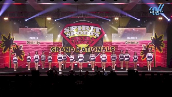 FCA Cheer - Divinity [2024 L3 Junior - D2 - Small - B Day 2] 2024 Spirit Sports Grand Nationals
