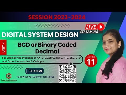 DSD11: BCD or Binary Coded Decimal | BCD Number Explained with Example