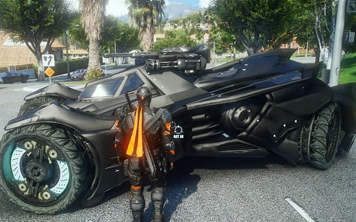 【GTAOnline极致画质】Batman战车MOD演示