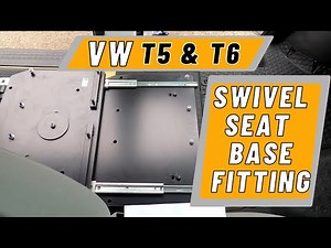 👍VW TRANSPORTER T5/T6 SLIDING DOUBLE SWIVEL SEAT BASE FITTING👍🔩