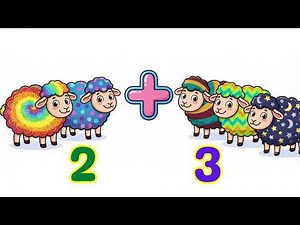 Simple Math | Fun for Kids | Basic Addition | Numbers | KG | Kindergarten | Toddlers | Rhymes