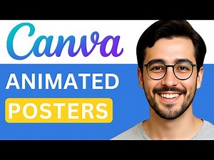 How To Design Motion Graphics Animated Posters In Canva – Easy (2025)