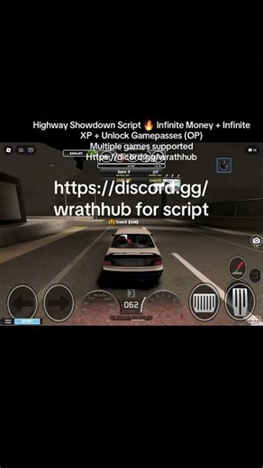 Highway Showdown Script 💰 Inf Money + XP + Gamepasses | $5 | Mobile + PC #roblox #script