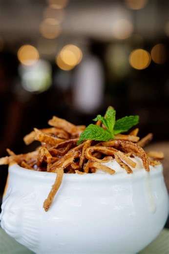 Crispy Dessert Delight at La Corriente