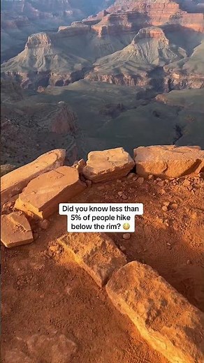 ⬇️ Here’s some interesting facts about the Grand Canyon! Let us know what’s the most surprising!