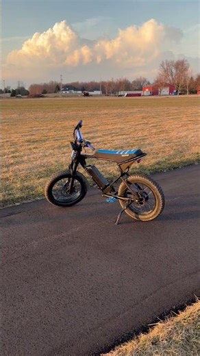 Btfl sunset 🌅 #electricbike #ebike