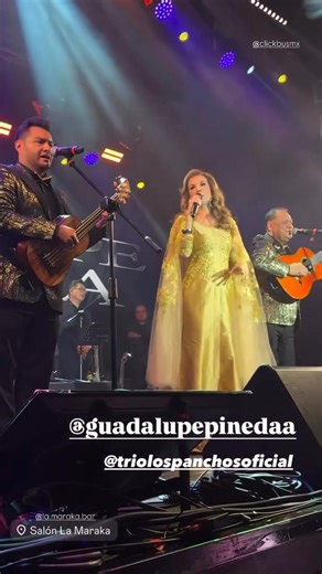 El domingo estuvimos en el concierto de la señora @guadalupepinedaa en su aniversario en la @centrolamaraka Nos la pasamos increíble!!! Muchas gracias y felicidades a la señora GUADALUPE PINEDA. Sus amigos: LOS PANCHOS Gabi Vargas. #GuadalupePineda #LosPanchos #triolospanchos #requintogabivargas #bolero #boleros #conciertos #mexico #bohemios #lospanchosgabivargas | Trio Los Panchos