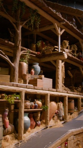 It's all hands on deck as we sail the ark onto the Lancaster stage! | Sight & Sound Theatres