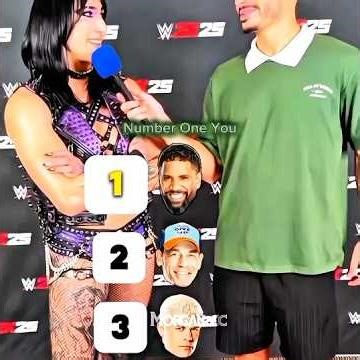 Rhea Ripley Choose dominick mysterio for No. 10 🥵 #wwe #shorts