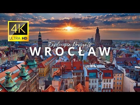 Wroclaw, Poland 🇵🇱 in 4K ULTRA HD 60FPS by Drone