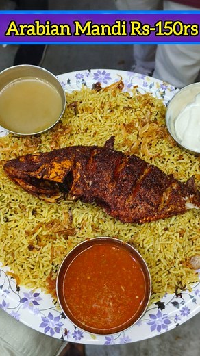 4.2K views · 201 reactions | Saudi Style Arabian Mandi In our Hyderabad, Location: Bismillah Hotel and Pan Shop, Hashamabaad Road. #mandi #trendingreels #new #explore #shorts #viralvideos #reelsinstagram #hyderabad #reels #viralreels #follow4follow | Mohd Askar Uddin | Facebook