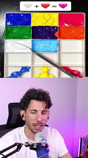 Así se hace el color blanco @Jinro_Satisfying_Art