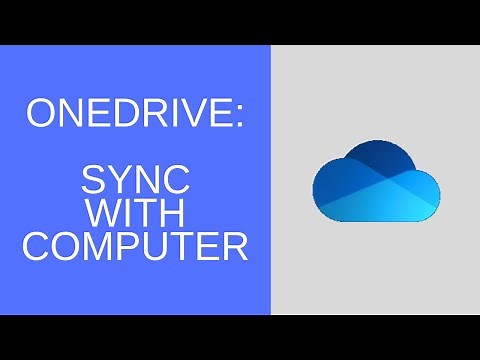 OneDrive: Sync with Computer