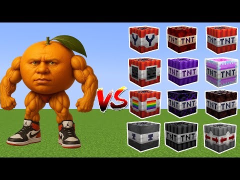 U DIN DIN DIN DIN vs ALL MINECRAFT TNT'S