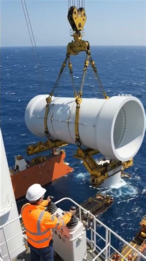 Giant #offshore #windmill #vlog #installation