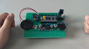 使用GY-906自制语音测温装置