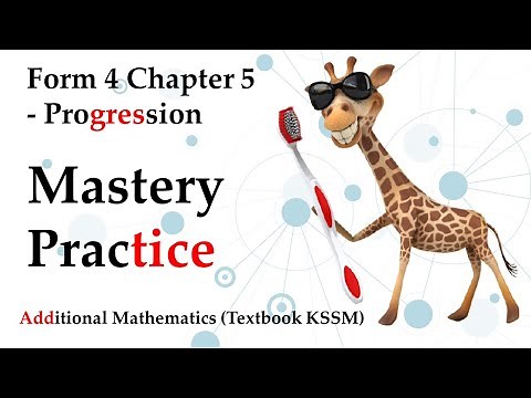 KSSM Form 4 Add Maths Chapter 5 - Progression | Mastery Practice