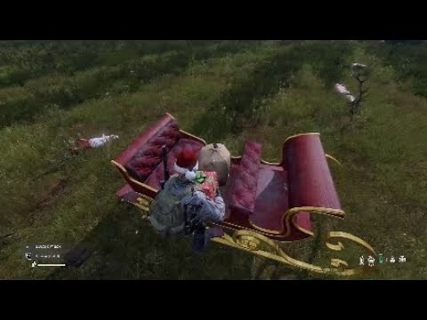 DayZ 1.15 Santa sleigh crash!