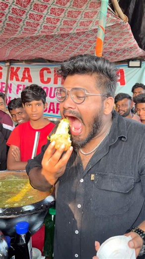 NORMAL PANIPURI Vs BAHUBALI PANIPURI😱🔥 #shorts #panipuri #streetfood