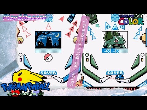 Pokémon Pinball (Game Boy Color) Gameplay Non Commentary
