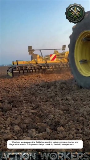 Modern Farming Tech: See How Fields Are Tilled #agritech