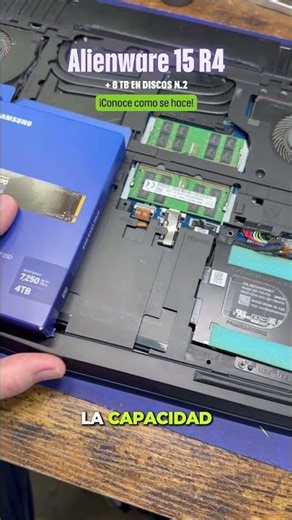 ¡Esta Alienware Recibió 8TB de Almacenamiento Extra!