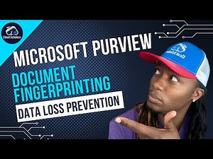Microsoft Purview Document Finger Printing and Data Loss Prevention Policies