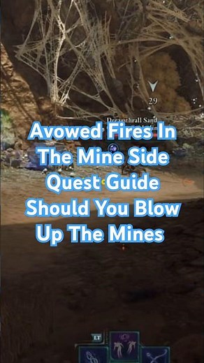 Avowed Fires In The Mine Side Quest Guide Should You Blow Up The Mines #avowed #avowedguide