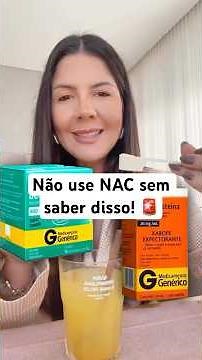 Don't take NAC before knowing this!