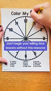 Wondering why students struggle with time-telling? ⏰ The trick is not starting with the hour! Teach the space of the hour for smoother learning! ✨ Grab the FREE printable! 👉https://thriftyinthirdgrade.com/teaching-students-to-tell-time-first-step/ | Thrifty in Third Grade by Cassie Smith