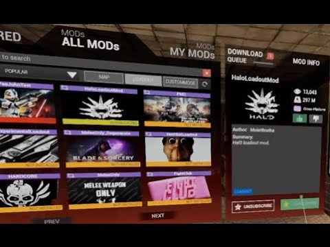Halo VR - Tutorial on how to get the mod working in Contractors VR