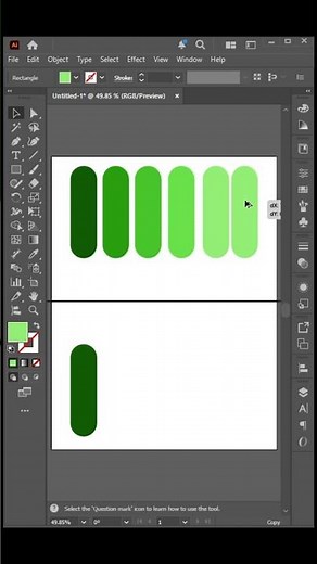How to create shade of any colour in adobe illustrator | Adobe illustrator tutorials for beginners