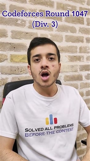 Codeforces Round 1047 (Div. 3) Solutions