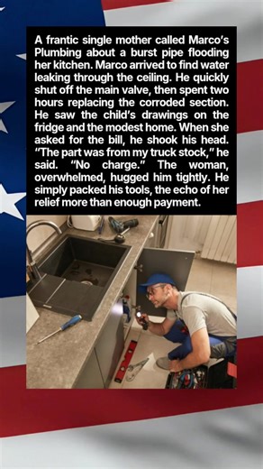 Plumber Fixes Burst Pipe For Free | Eyes Of Loyalty