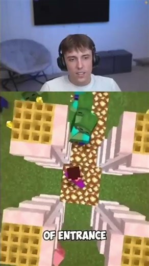 Shelf Glitch Saves Your Villagers #minecraft #minecraftshorts #shorts