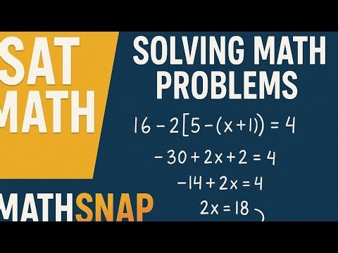SAT Math | Discount & Mixture Problems Explained Step by Step