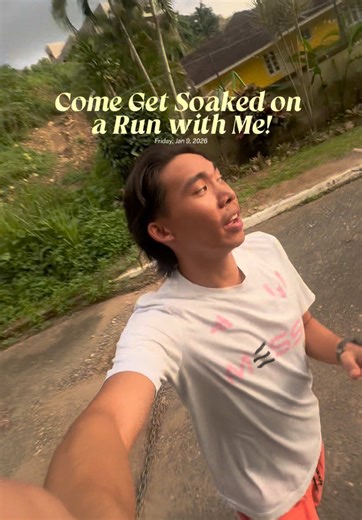 Embrace the Rain: Running Through a Double Rainbow