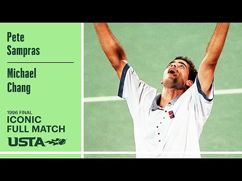 Pete Sampras vs. Michael Chang Iconic Full Match | 1996 US Open Final