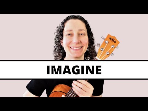 2 Beautiful Ways To Play Imagine On Ukulele (John Lennon) 🎵 EASY Strum To Fingerpicking & Play Along