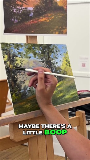 Mastering Light & Composition in Art #shorts