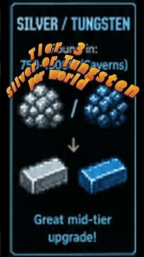 How To Find Silver & Tungsten Ore in Terraria | Beginner Guide #terraria #guide